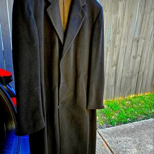 Men's Cashmere Full Length Coat